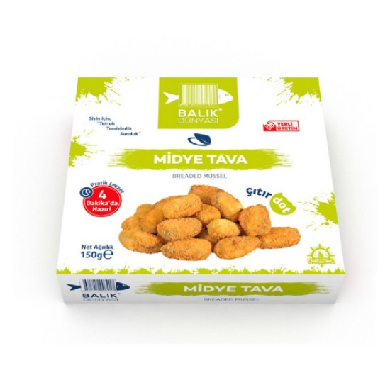 BALIK DUNYASI MIDYE TAVA 150 GR