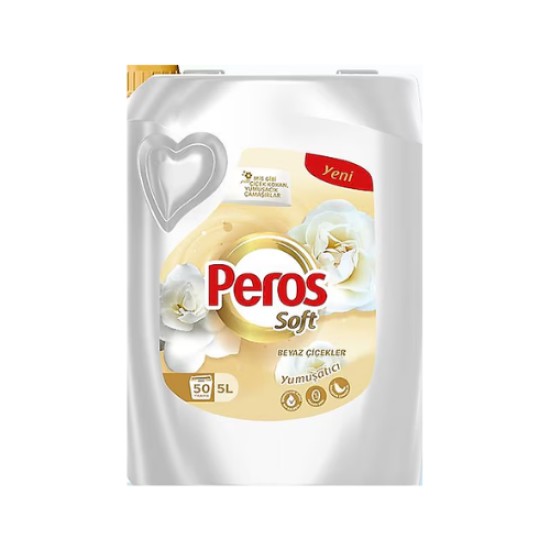 PEROS SOFT BEYAZ CICEKLER 5 LT