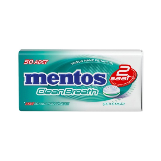 MENTOS CLEAN BREATH TINBOX YOGUN NANE