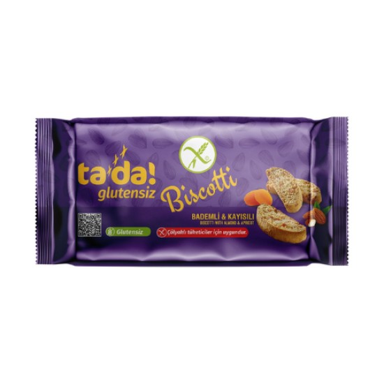 TADA GLUTENSIZ BADEMLI KAYISILI BISCOTTI 110 GR
