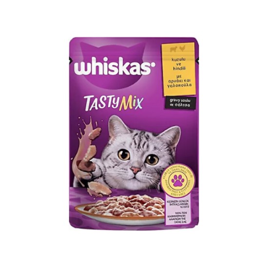 WHISKAS KUZULU VE HINDILI 85 GR