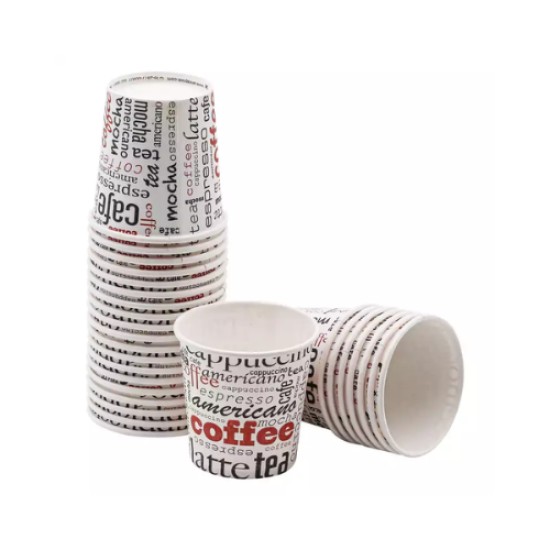 KARTON BARDAK 4 OZ BASKILI 50 LI