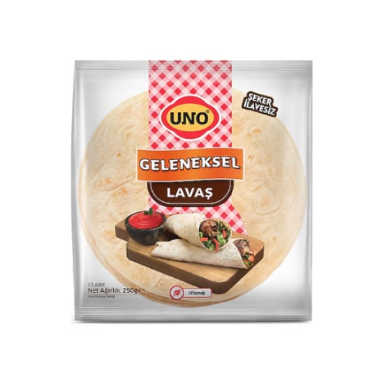 UNO GELENEKSEL LAVAS 10 ADET 250 GR