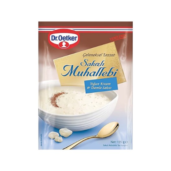 DR OETKER SAKIZLI MUHALLEBI 135 GR