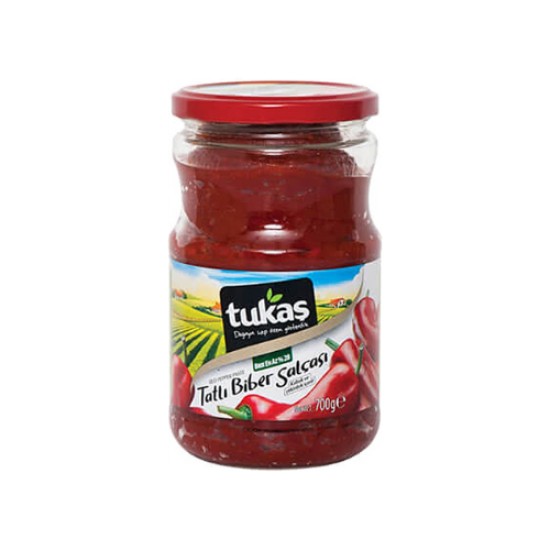 TUKAS TATLI BIBER SALCASI 700 GR
