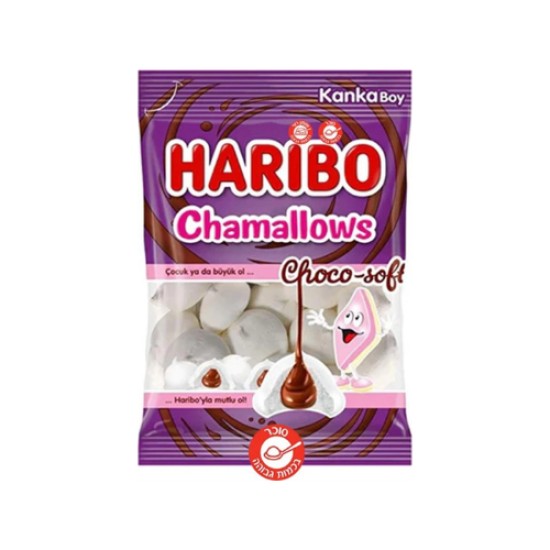 HARIBO CHAMALLOWS CHOCO SOFT 62 GR
