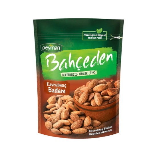 PEYMAN BAHCEDEN KAVRULMUS BADEM 140 GR