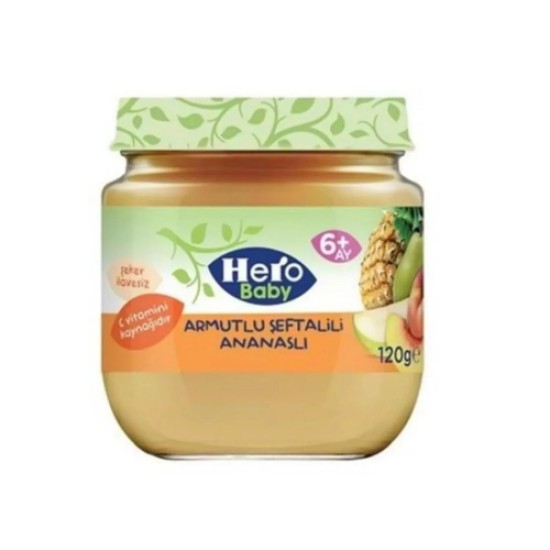 HERO BABY ARMUTLU ANANASLI 120GR 6+AY