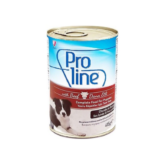 PRO LINE BEEF DANA ETLI YAVRU KOPEK 415 GR