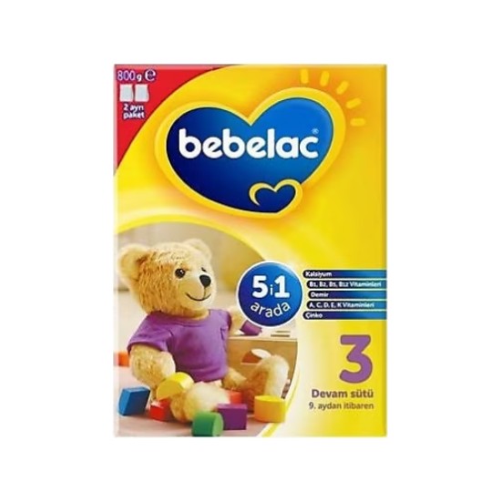 BEBELAC 3 DEVAM SUTU 800 GR