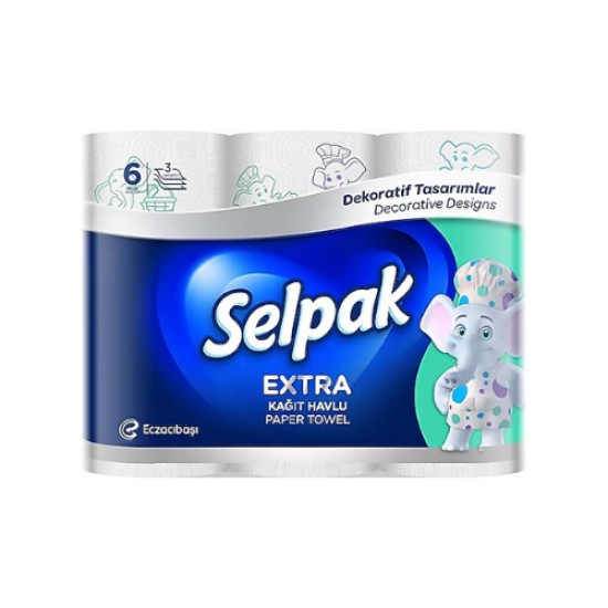 SELPAK 6 LI EXRTA KAĞIT HAVLU