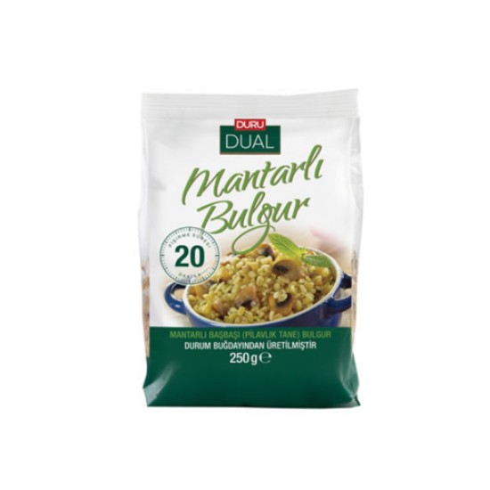 DURU DUAL MANTARLI BULGUR 250 GR