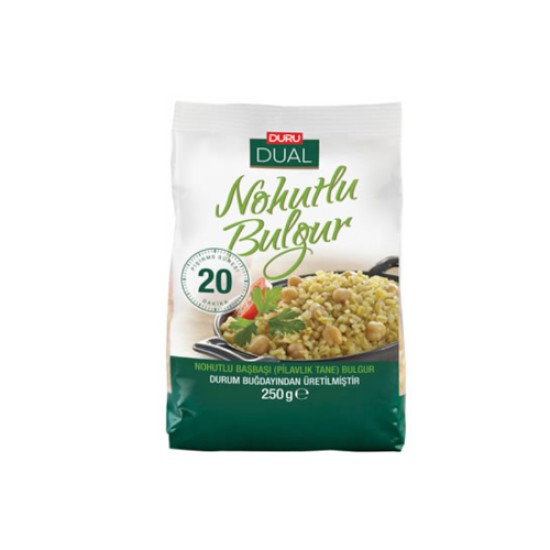 DURU DUAL NOHUTLU BULGUR 250 GR