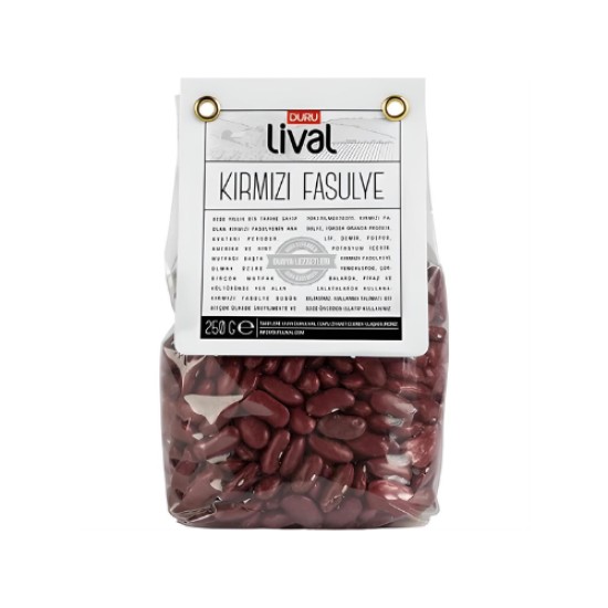 DURU LIVAL KIRMIZI FASULYE 250 GR