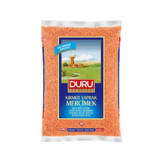 DURU KIRMIZI YAPRAK MERCIMEK 1000 GR