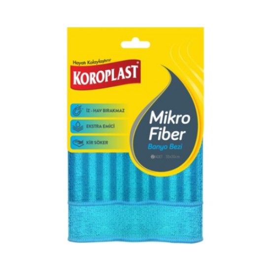 KOROPLAST MIKROFIBER BANYO BEZI 