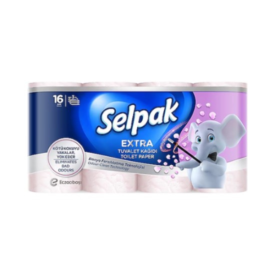 SELPAK TUVALET KAGIDI EXTRA 16 LI