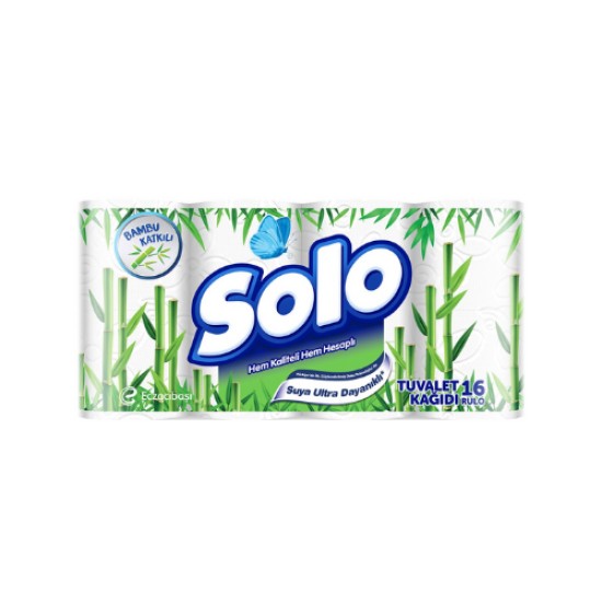 SOLO TUVALET KAGIDI BAMBU 16 LI