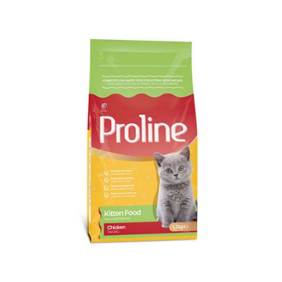 PROLINE YAVRU KEDI MAMASI TAVUKLU 1,2 KG