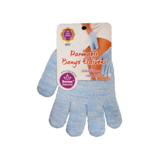 DERMA NATURAL SHOWER GLOVES