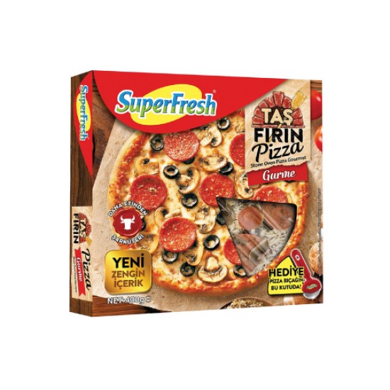 SUPERFRESH TAS FIRIN PIZZA GURME 400 GR