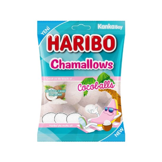 HARIBO CHAMALLOWS COCOBALLS 62 GR