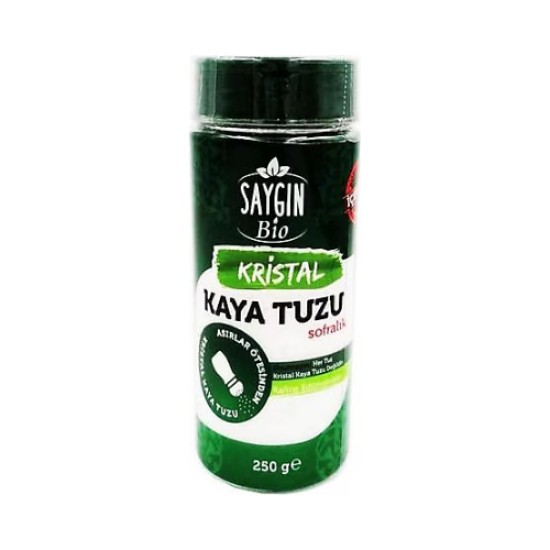 SAYGIN TUZLUKLU KRISTAL KAYA TUZU 250 G
