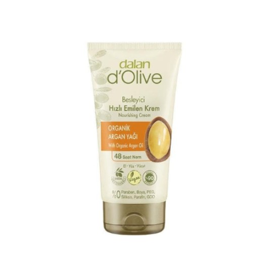 DALAN D'OLIVE NOURISHING FAST-ABSORBING CREAM WITH ARGAN OIL 250 ML