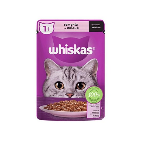 WHISKAS POUCH SOMONLU 85 GR