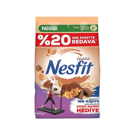 NESTLE NESFIT CIKOLATALI 480 GR