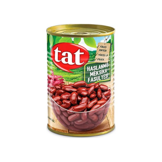 TAT BOILED MEXICO BEANS 410 GR