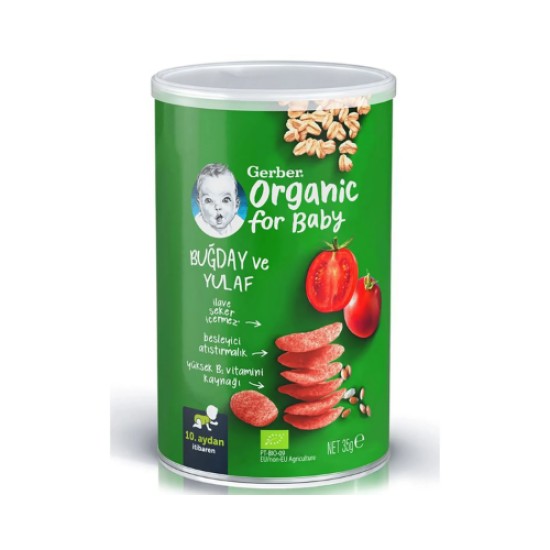 GERBER ORGANIK BUGDAY VE YULAF 35 GR