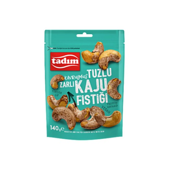 TADIM TUZLU ZARLI KAJU FISTIGI 140 GR
