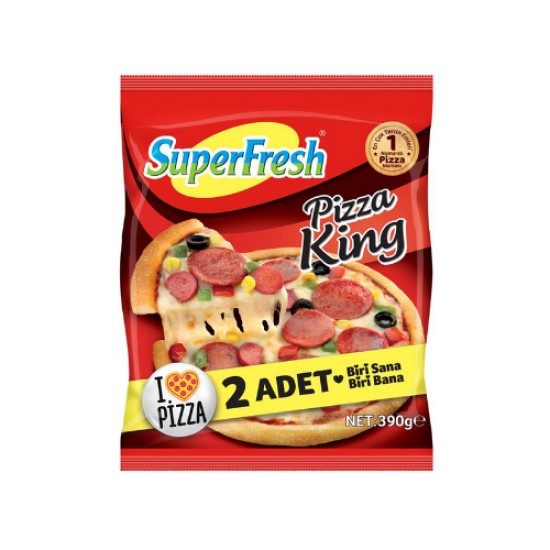 SUPERFRESH INCE HAMUR 2 LI KING PIZZA