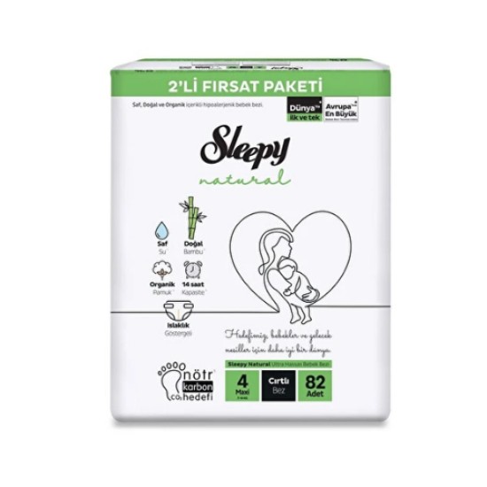 SLEEPY NATURALI 2 LI FISAT MAXI 82 LI
