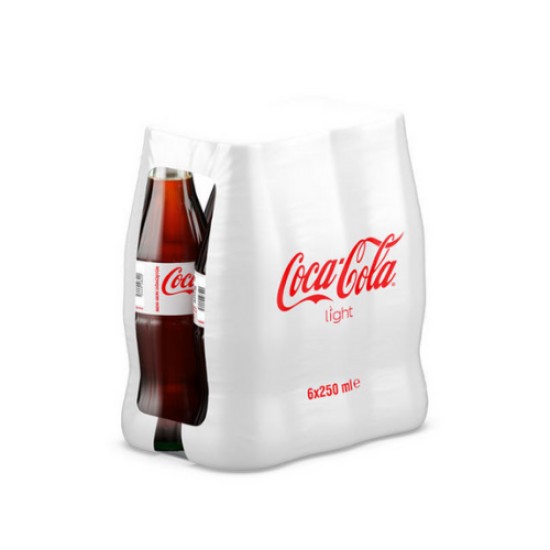 COCA COLA LIGHT 6 X 250 ML