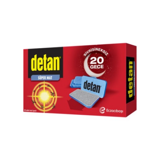 DETAN SUPER MAT TABLET 20 AD