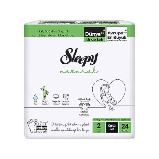 SLEEPY NATURAL MINI 24 LU