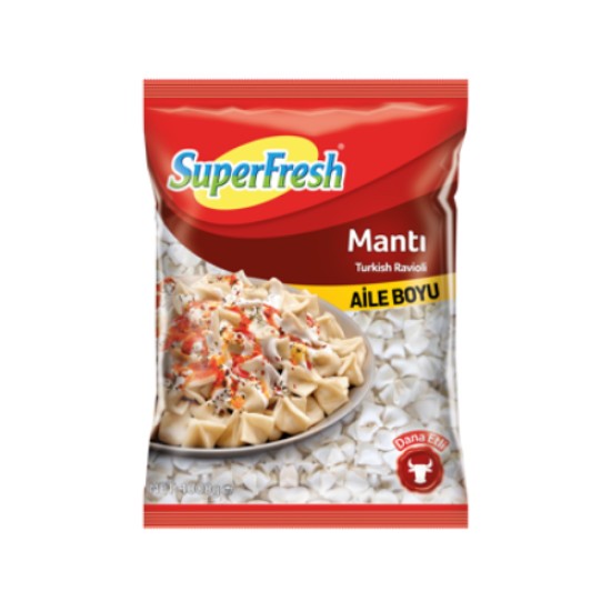 SUPERFRESH MANTI AILE BOYU 1000 GR
