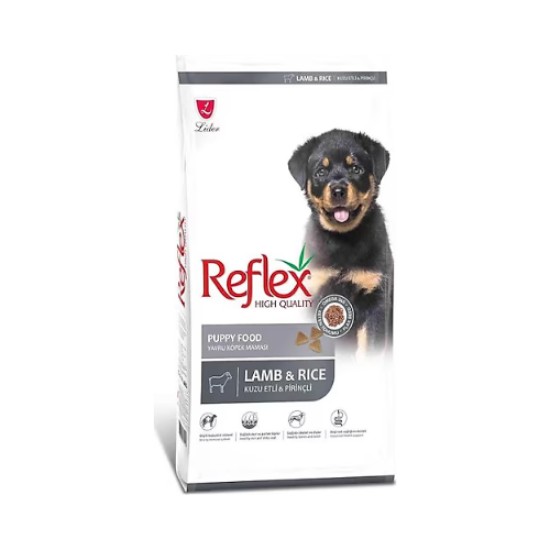 REFLEX PUPPY LAMB & RICE KOPEK MAMASI 3 KG