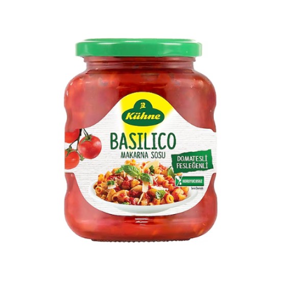 KUHNE BASILICO MAKARNA SOSU 350 GR