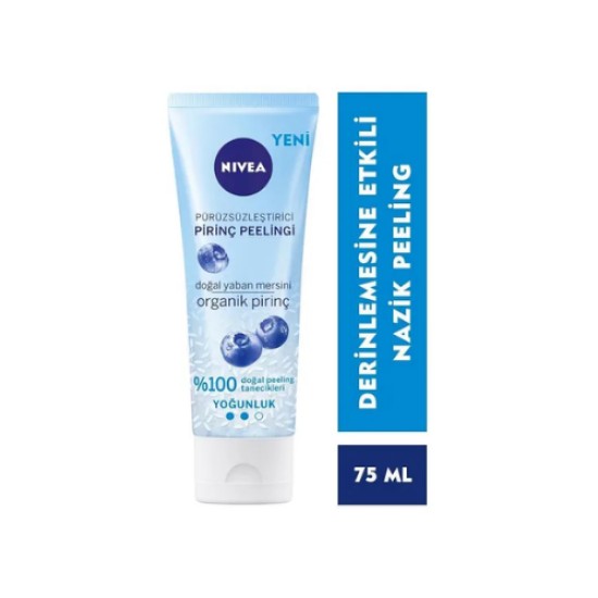 NIVEA PEELING ORGANIK PIRINC NORMAL CILT 75 ML