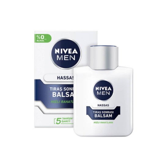 NIVEA MEN TIRAS SONRASI BALSAM HASSAS ANINDA RAHATLAMA 100 ML