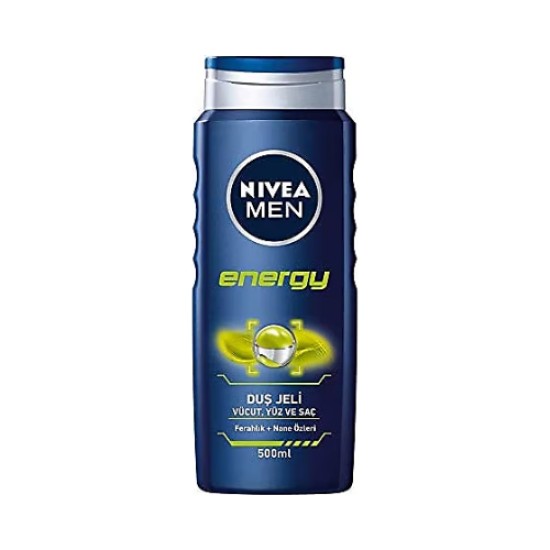 NIVEA SHOWER GEL ENERGY FOR MEN 500 ML