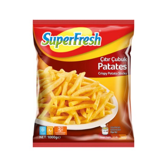 SUPERFRESH PATATES CITIR 1000 GR