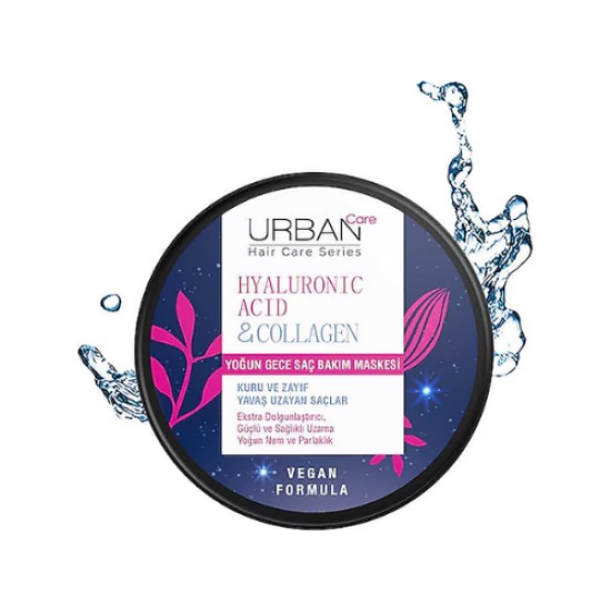 URBAN YOGUN SAC BAKIM MASKESI ACID VE COLLAGEN 230 ML