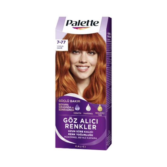 PALETTE GOZ ALICI RENKLER 7-77 YOGUN BAKIR