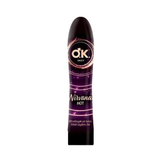 OKEY UYARICI JEL NIRVANA HOT 100 ML