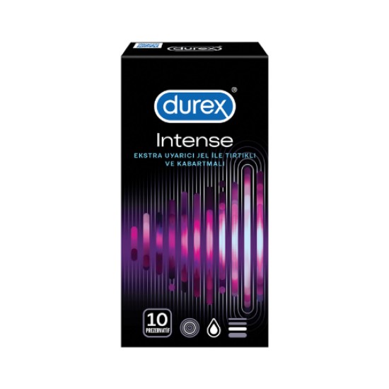 DUREX PREZERVATIF INTENSE 10 LU