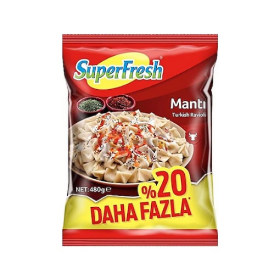 SUPERFRESH MANTI 480 GR